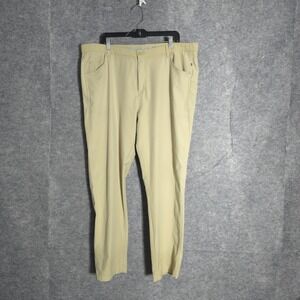 Ping Sensorcool Golf Pants Men 42x31 Tan Performance Polyester Trousers P03189